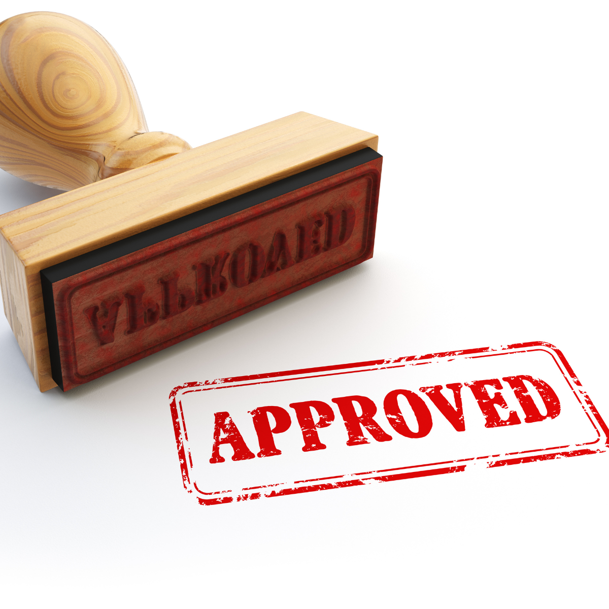 approved stamp