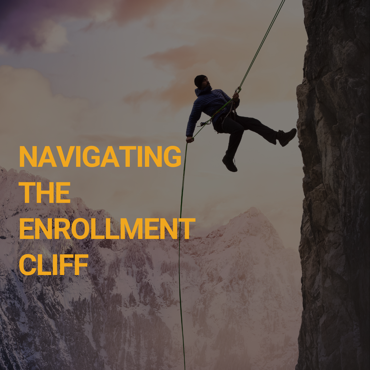 Navigating the enrollment cliff